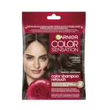 Coloration Permanente 4.0 Châtain Couvre 100% Cheveux Blancs Color Sensation GARNIER