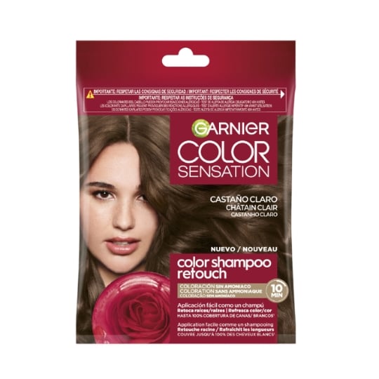 Coloration Semi-Permanente Châtain Clair 5.0 Color Shampoo Retouch GARNIER