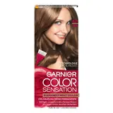 Coloration Permanente 6.0 Blond Foncé Fade-Resist Couvre 100% Cheveux Blancs Color Sensation GARNIER