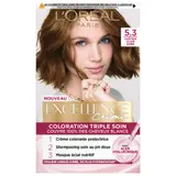 Coloration 5.3 Châtain Clair Doré Enrichie en Acide Hyaluronique Hydratation Longue Durée Excellence Crème L'OREAL PARIS