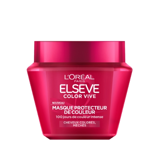 Masque Capillaire Protecteur de Couleur pour Cheveux Colorés Méchés Color Vive Elseve L'OREAL PARIS