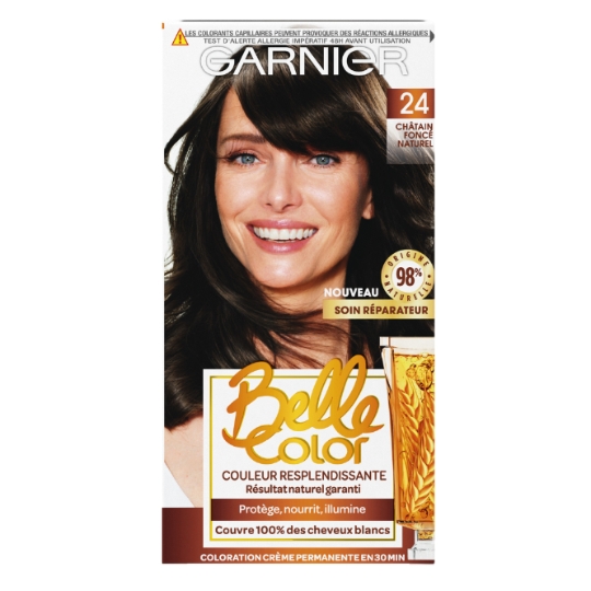 Coloration Permanente 24 Châtain Foncé Naturel Belle Color L'OREAL PARIS