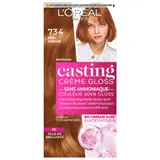 Coloration 7.34 Miel Ambré Couleur Soin Gloss Sans Amoniaque Casting Crème Gloss L'OREAL PARIS