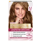 Coloration Permanente 6.3 Blond Foncé Doré Couvre 100% Cheveux Blancs Excellence Crème L'OREAL PARIS
