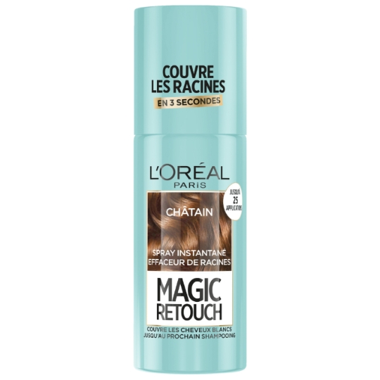 Coloration Spray Retouche Racine Temporaire Châtain L'OREAL PARIS