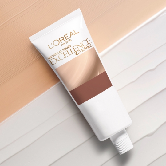 Coloration Universelle 2U Brun Couvre 100% Cheveux Blancs Excellence Nudes L'OREAL PARIS