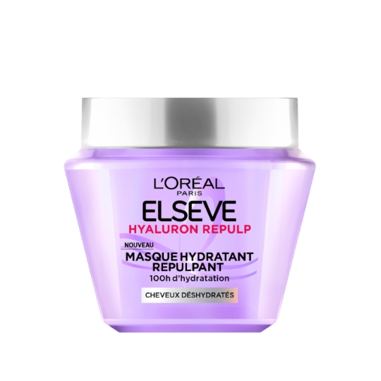 Masque Capillaire Hydratant Repulpant pour Cheveux Déshydratés Hyaluron Repulp Elseve L'OREAL PARIS