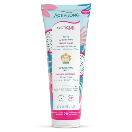 Gelée Scrunching Tous Types De Boucles Aloe Vera Glycérine Pitaya ACTIVILONG