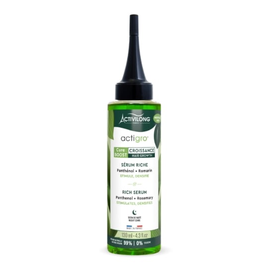Sérum Croissance Boost Panthénol Romarin Stimule Densifie Soin de Nuit ACTIVILONG