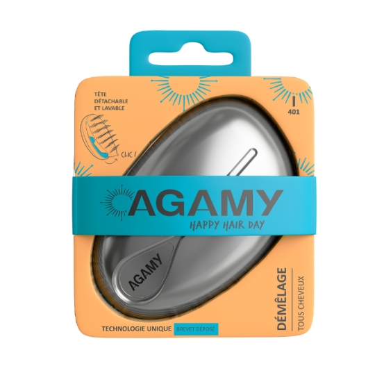 Brosse à Cheveux Tête Détachable AGAMY