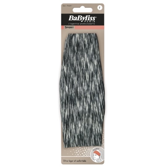 Bandeau à Cheveux Imprimé Sport Ultra-léger et Confortable BABYLISS