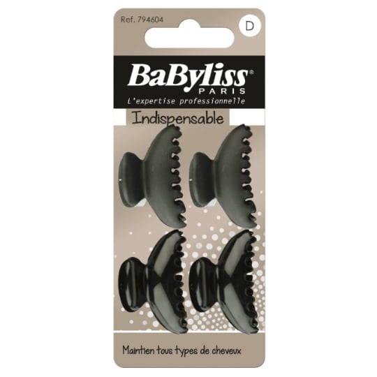 Pinces à Cheveux Métal Mini BABYLISS