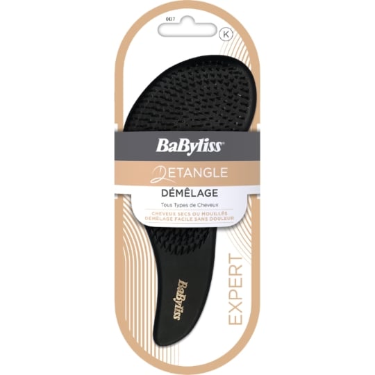 Brosse à Cheveux Démêlante Noire BABYLISS