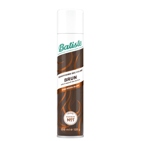 Shampoing Sec pour Cheveux bruns Touche de couleur BATISTE
