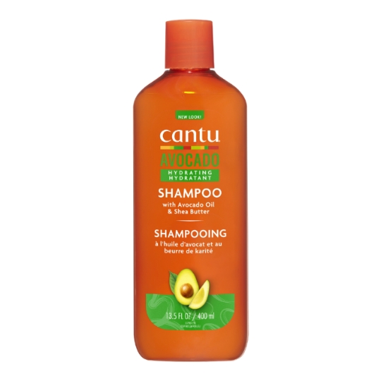 Shampoing Hydratant pour Cheveux secs et cassants Huile d'avocat et Beurre de karité CANTU