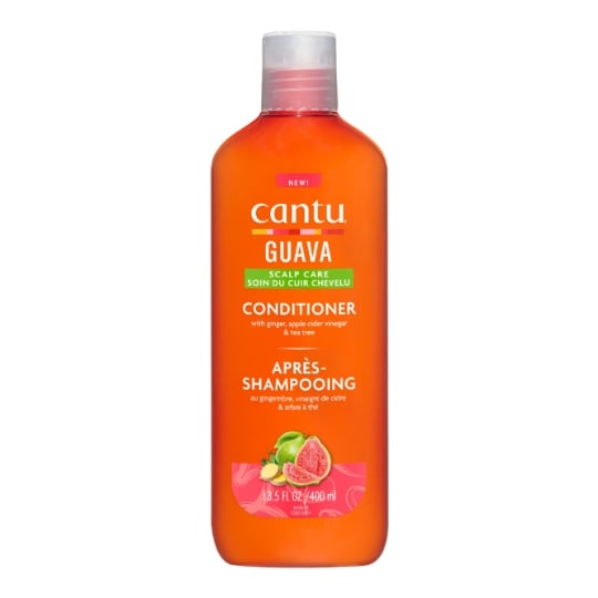 Après-Shampoing Soin du Cuir Chevelu Goyave Gingembre Vinaigre de Cidre Arbre à Thé CANTU