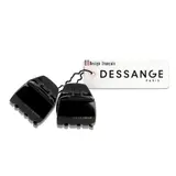 Pinces à Cheveux Moyennes Noires DESSANGE