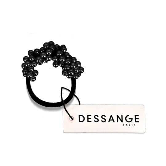 Elastiques à Cheveux Ornement Noir DESSANGE