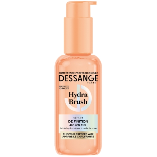 Sérum Cheveux Exposés Aux Appareils Chauffants Anti-frizz Hydratant Acide Hyaluronique Huile De Rose Hydra Brush DESSANGE