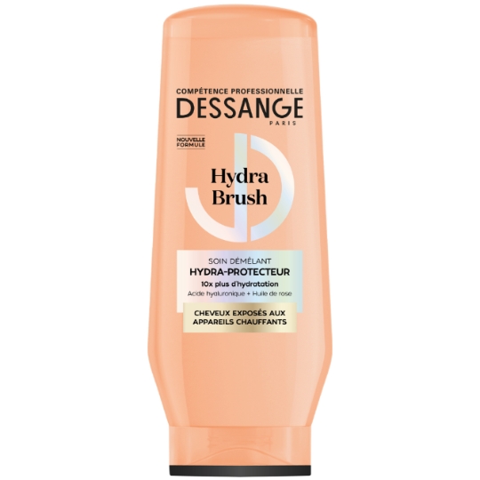 Après-Shampoing Démêlant hydra-protecteur pour Cheveux exposés à la chaleur Hydra Brush Dessange DESSANGE