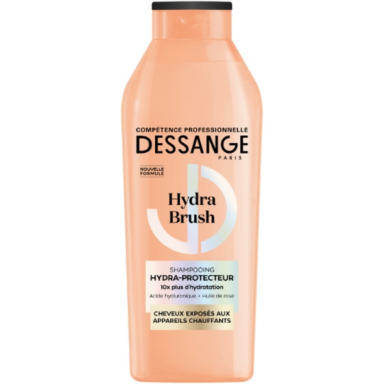 Shampoing Hydratant pour Cheveux exposés aux appareils chauffants Hydra Brush DESSANGE