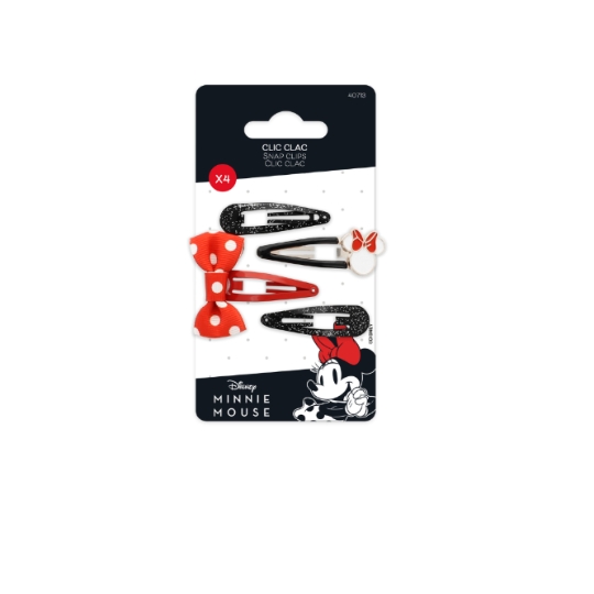 Pince à Cheveux Clic Clac Minnie Mouse DISNEY