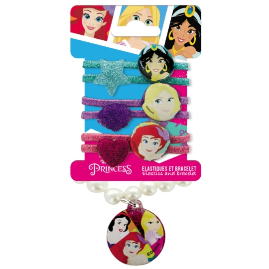 Élastique à Cheveux et Bracelet Princess DISNEY