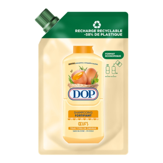 Shampoing Fortifiant pour Tous Types De Cheveux Oeufs DOP