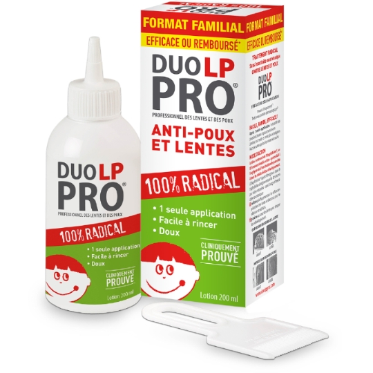 Lotion Anti-Poux et Lentes DUO LP PRO