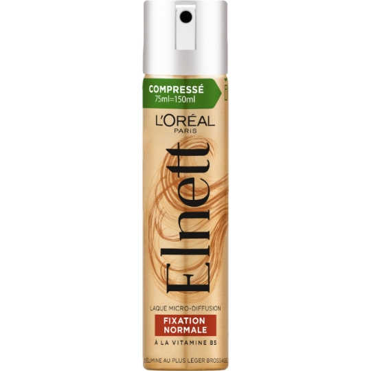 Laque Fixation Normale à la Vitamine B5 Compressé ELNETT