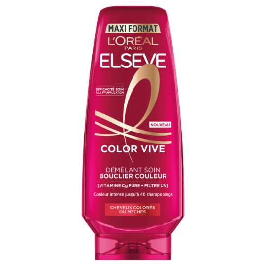 Après-shampoing Démêlant Soin Bouclier Couleur Cheveux Colorés ELSEVE