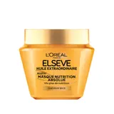 Masque Capillaire Nutrition Absolue Huile Extraordinaire pour Cheveux Secs ELSEVE