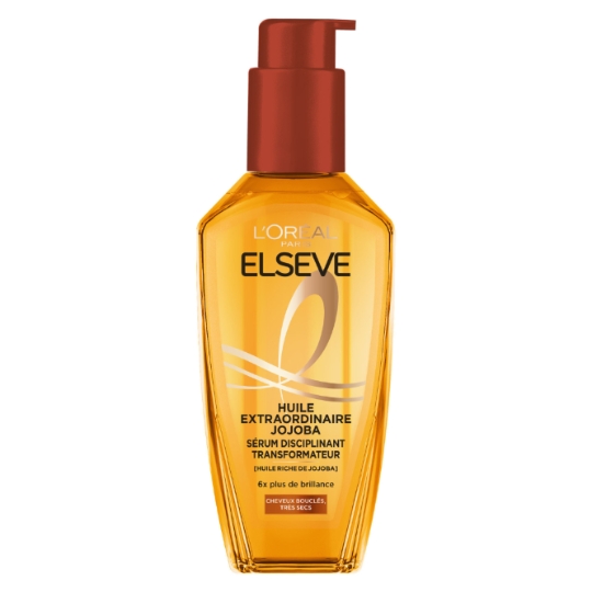 Huile Cheveux Très Secs Disciplinant Jojoba ELSEVE