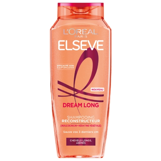 Shampoing Reconstructeur pour Cheveux longs Dream Long ELSEVE