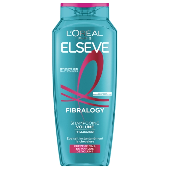 Shampoing Volume pour Cheveux fins, en manque de volume Fibralogy ELSEVE