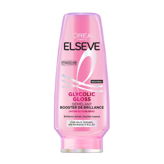 Démêlant Glycolic Gloss Booster de Brillance pour Cheveux Ternes, en Manque d'Eclat ELSEVE