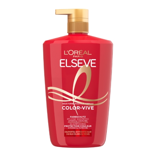 Shampooing Color Vive Protection Couleur pour Cheveux Colorés ou Mêchés ELSEVE