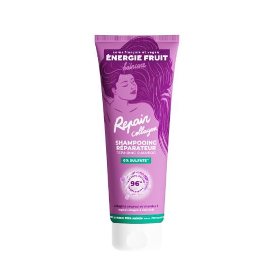 Shampoing Réparateur pour Cheveux très abîmés et affaiblis Repair collagen ENERGIE FRUIT