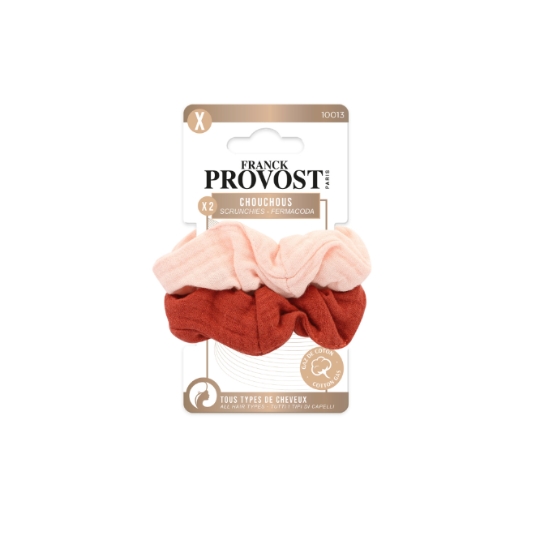 Chouchous à Cheveux Coton Multicouleurs Fantaisie FRANCK PROVOST