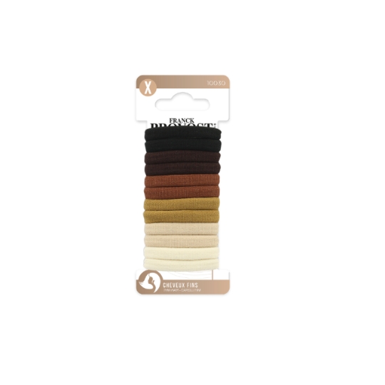 Elastiques à Cheveux Mousse Noir FRANCK PROVOST
