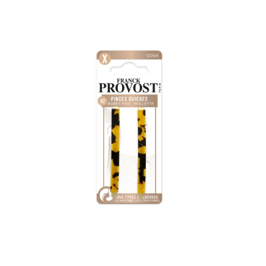 Pinces à Cheveux Jaune et Noire FRANCK PROVOST