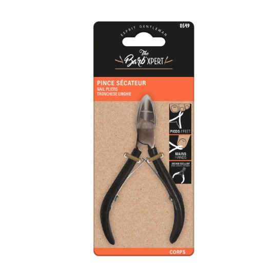 Pince Sécateur pour Ongles Pieds et Mains FRANCK PROVOST THE BARB'XPERT