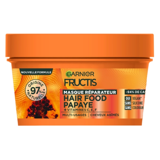 Masque Réparateur Papaye Cheveux abîmés FRUCTIS
