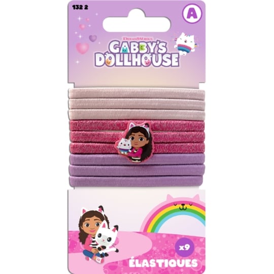 Elastiques à Cheveux Multicouleur Fantaisies Gabby et la Maison Magique GABBY ET LA MAISON MAGIQUE