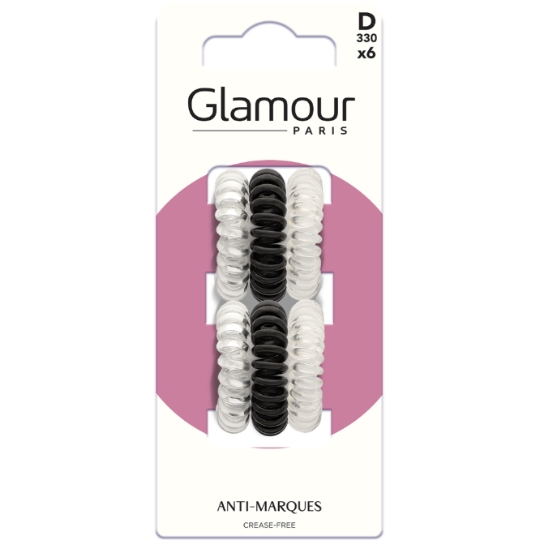 Elastiques à Cheveux Anti-Marques GLAMOUR PARIS