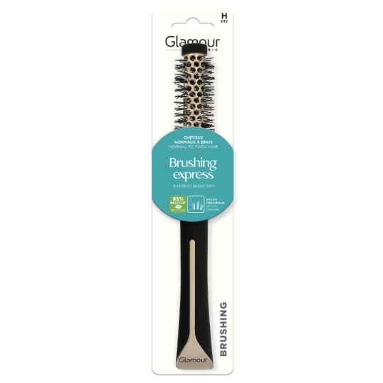 Brosse à Cheveux Brushing Express pour Cheveux Normaux à Epais GLAMOUR PARIS
