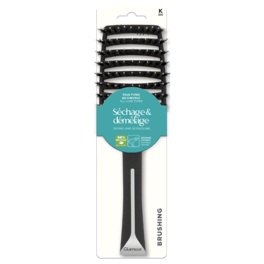 Brosse à Cheveux Séchage et Démêlage pour Tous Types de Cheveux GLAMOUR PARIS