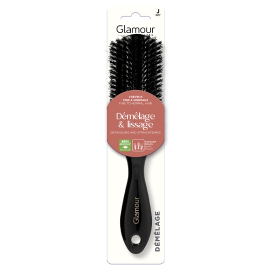 Brosse à Cheveux Démêlage  Lissage pour Cheveux Fins à Normaux GLAMOUR PARIS
