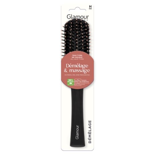 Brosse à Cheveux Démêlage  Massage pour Tous Types de Cheveux GLAMOUR PARIS