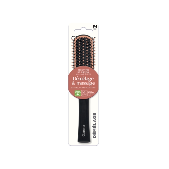 Brosse à Cheveux Démêlage  Massage pour Tous Types de Cheveux GLAMOUR PARIS